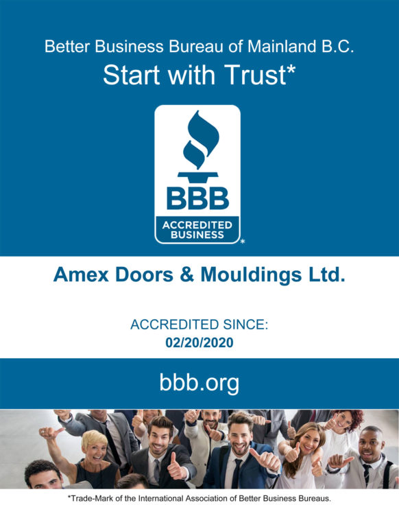 BBB logo - Amex Doors and Mouldings